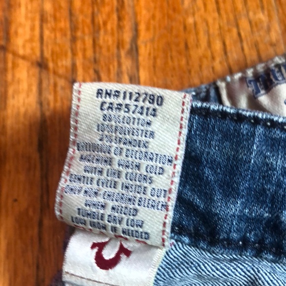 True Religion low rise jeans - Picture 5 of 6